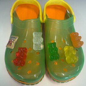 NWOT Haribo CROCS w/ Gummy Bear Jibbitz Size Men's 11